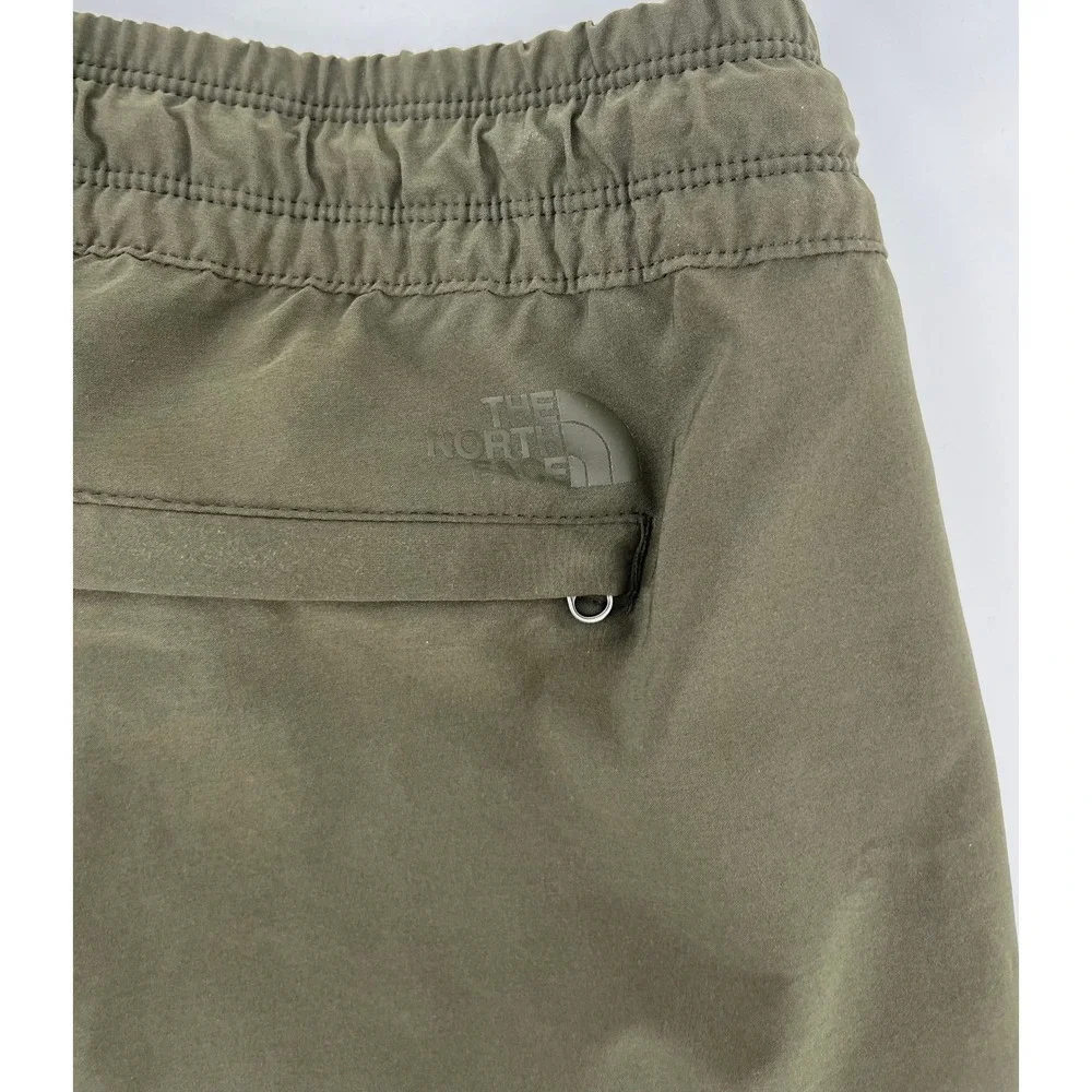The North‎ Face Cargo Pants Olive Green Elastic Waist Never stop exploring XL